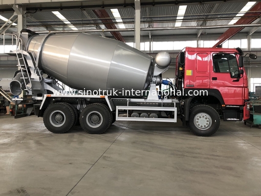 콘크리트 운반을 위한 SINOTRUK HOWO 콘크리트 믹서 트럭 10 CBM