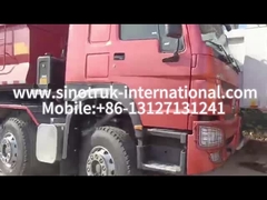 펌프 덤프 트럭 SINOTRUK HOWO A7 8X4 건설용 ZZ3317V3567B1