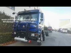 시노트룩 호우 6×4 10 바퀴 오일 탱크 트럭 400HP 오일 탱크 차시