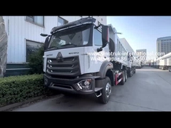 시노트룩 호한 신형 HOWO 380HP LHD 티퍼 덤프 트럭 6X4 새 무늬 스타일 화물 상자