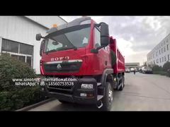 경고등이 있는 SINOTRUK HOWO TX 모델 400HP LHD 티퍼 덤프 트럭 6X4