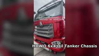 SINOTRUK HOWO 6x4 석유 탱크 트럭 371HP 효율적인 운반