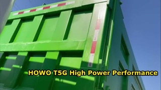 HOWO T5G 덤프 트럭 340HP 강력하고 신뢰할 수 있는 성능