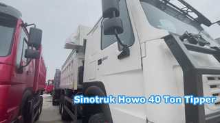 중공업용 Sinotruk Howo 380HP 6x4 티퍼 트럭