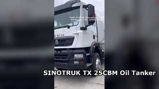 SINOTRUK TX 6X4 유조선 트럭 고효율 운송