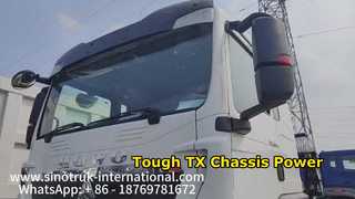 SINOTRUK TX 덤프 트럭 섀시