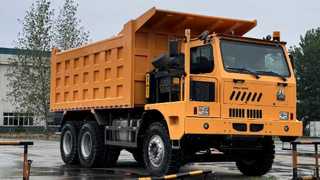 6×4 광산 티퍼 90Ton 430HP LHD 데모 보기